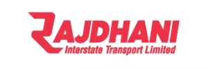 Rajdhani Interstate Transport Tracking Logo