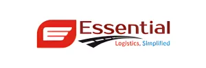 Essential Logistics Service Tracking Logo