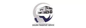 Golden Transport Services Tracking Logo